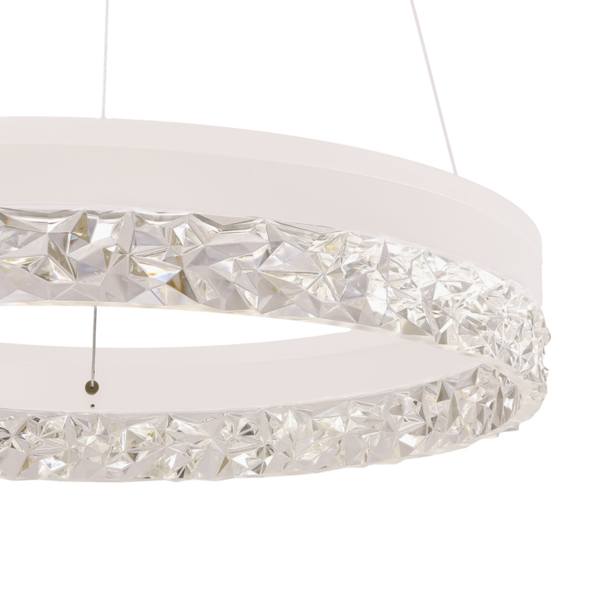 LED viseči luster FROZI LED/32W/230V premer 50 cm bela