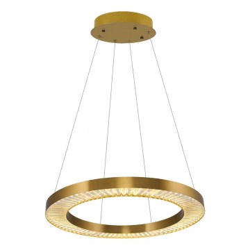 LED viseči luster JESI LED/85W/230V 3000K Ø 80 cm bronast