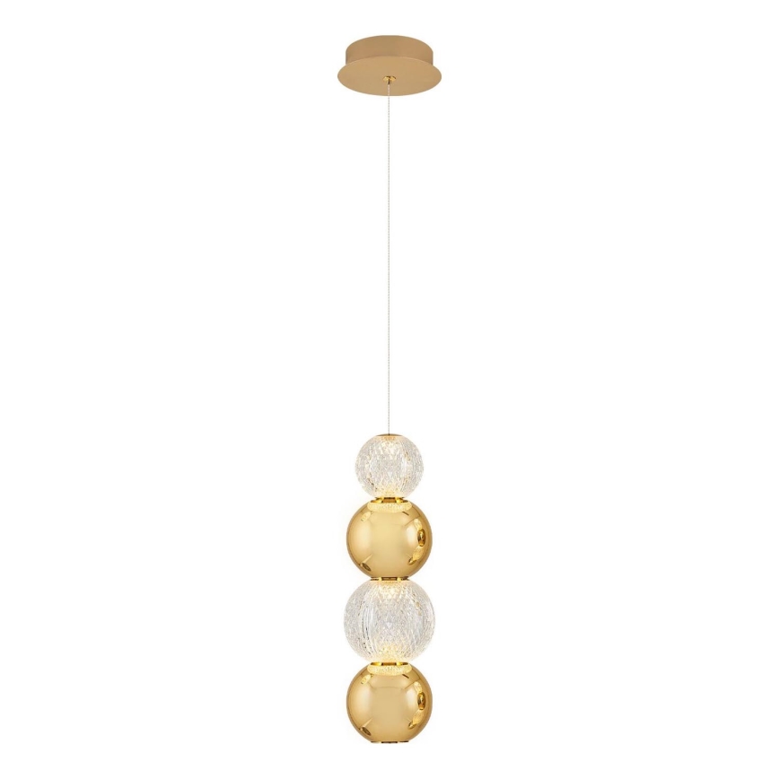 LED Visilica CREMONA LED/7W/230V 3000K zlatna