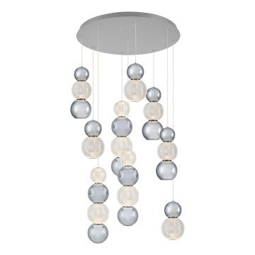 LED Visilna luč CREMONA LED/51W/230V 3000K mat krom