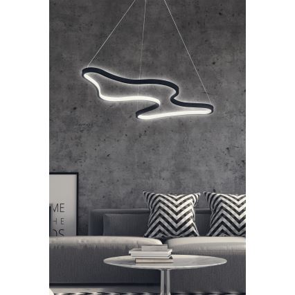 LED Visilna svetilka ARTISAN LED/36W/230V 6500K črna