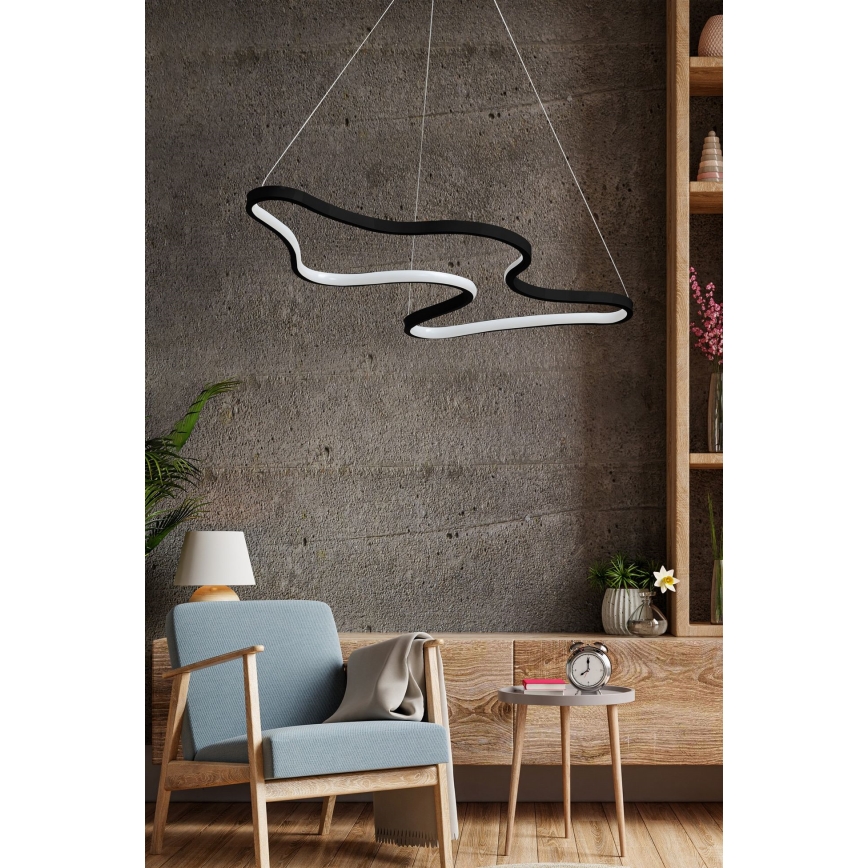 LED Visilna svetilka ARTISAN LED/36W/230V 6500K črna
