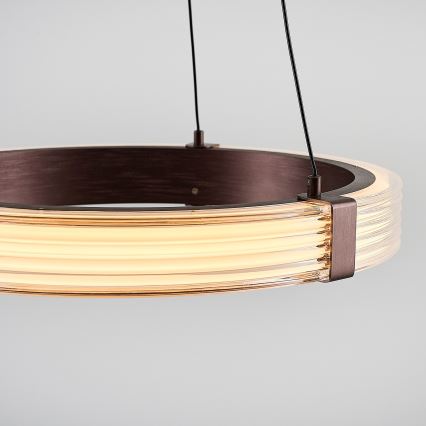 LED Visilna svetilka JESI LED/2W/230V 3000K rjava