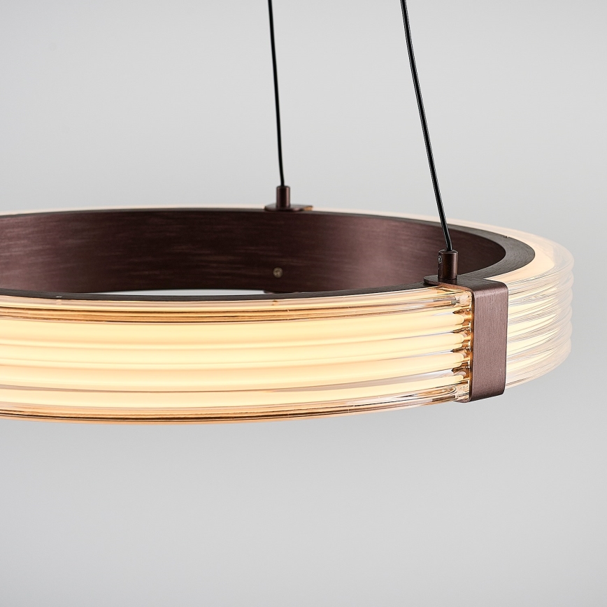 LED Visilna svetilka JESI LED/2W/230V 3000K rjava