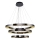 LED Visoko svetilo JESI LED/99W/230V 3000K premer 100 cm srebrna