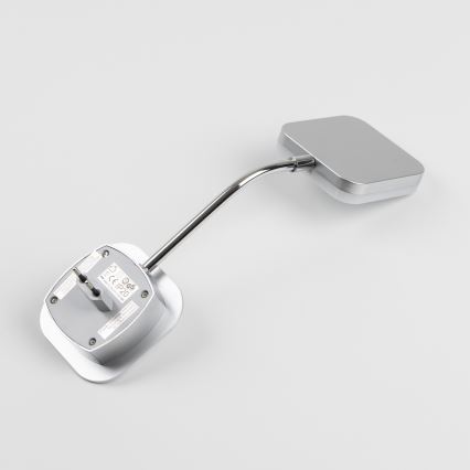 LED vtična stenska svetilka LED/3,2W/230V sijajni krom