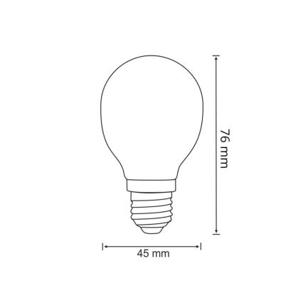 LED Žarnica 1xE27/2,5W/230V 3000K