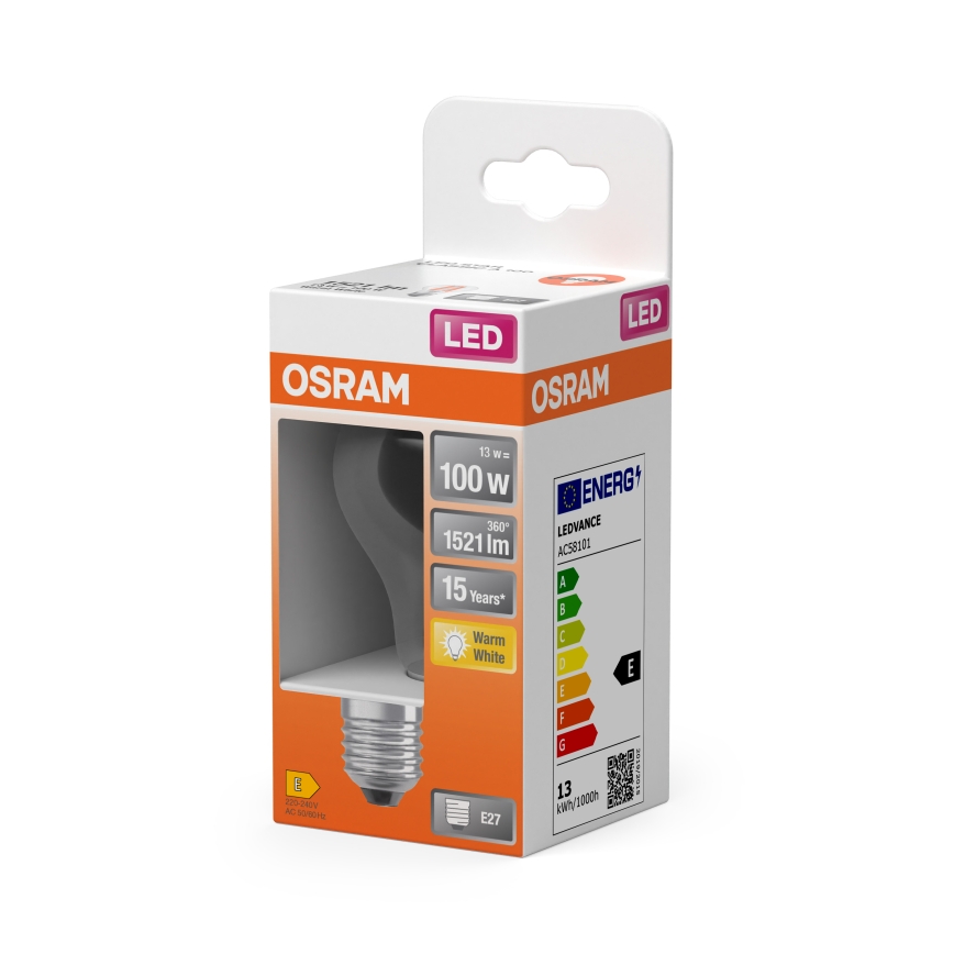 LED žarnica A60 E27/13W/230V 3000K - Osram