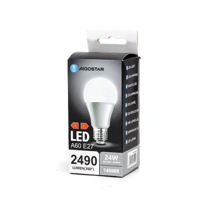 LED Žarnica A60 E27/24W/230V 6500K - Aigostar