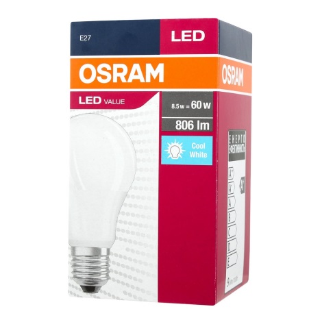 LED Žarnica A60 E27/9,5W/230V 4000K - Osram
