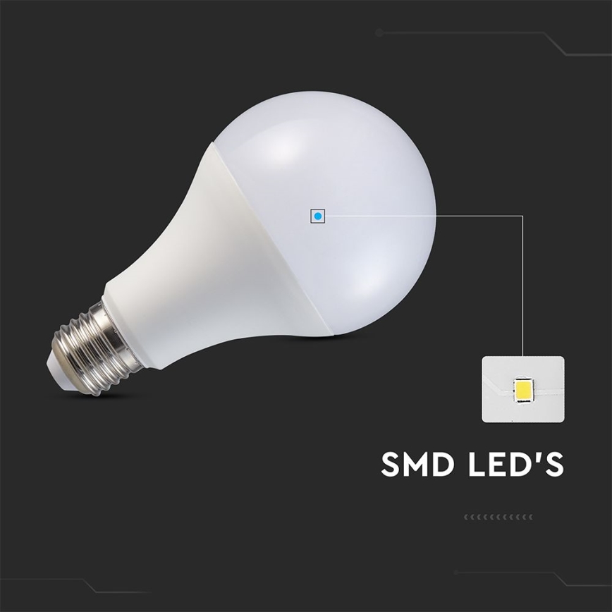 LED Žarnica A80 E27/20W/230V 3000K