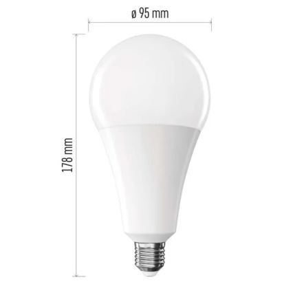LED Žarnica A95 E27/28W/230V 4000K