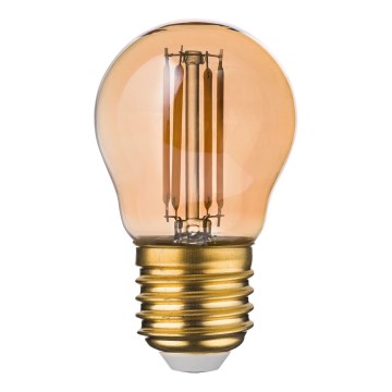 LED žarnica AMBER G45 E27/4,5W/230V 2200K
