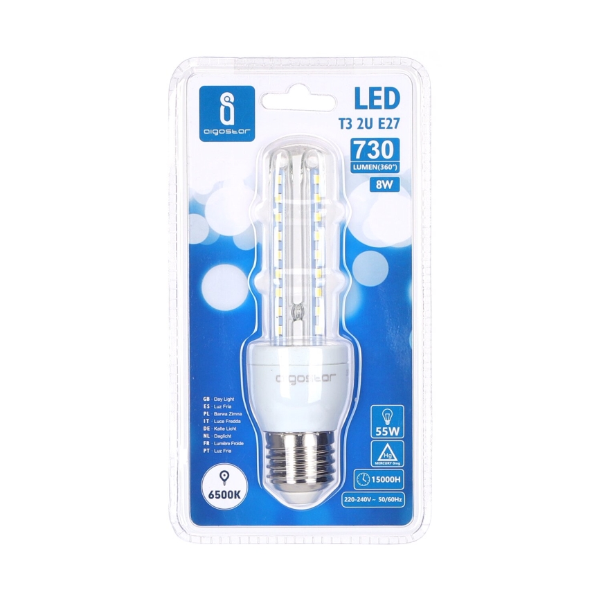 LED Žarnica B5 E27/8W/230V 6500K - Aigostar