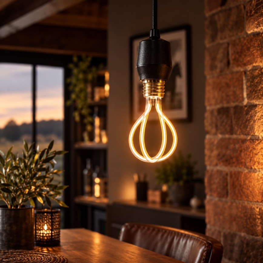 LED žarnica BULB E27/8W/230V 2200K