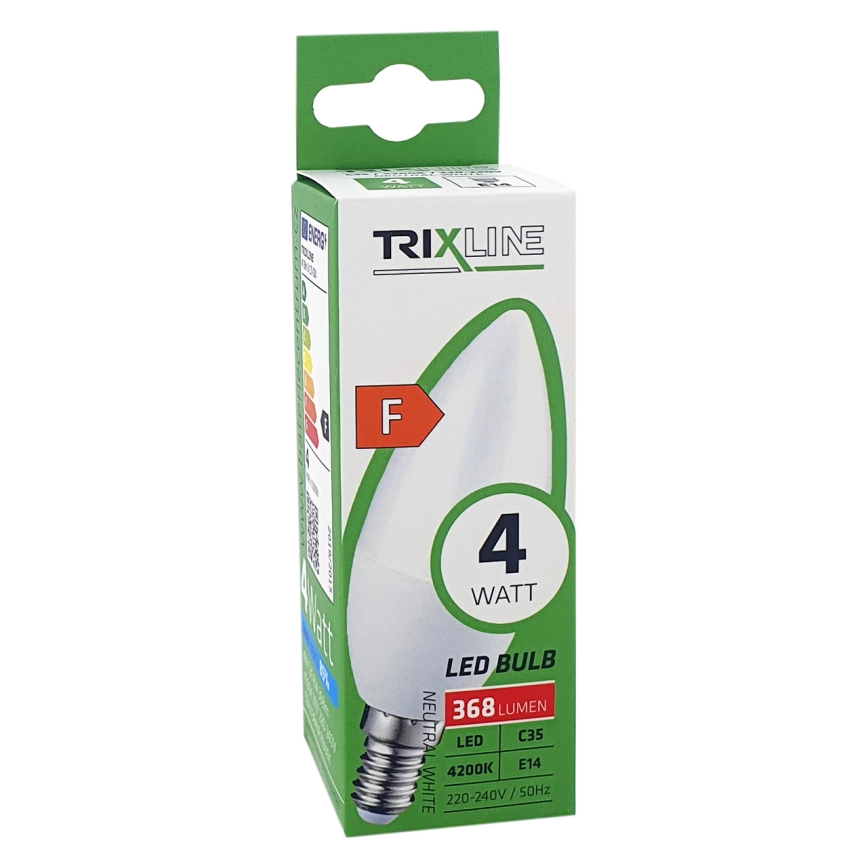 LED Žarnica C35 E14/4W/230V 4200K