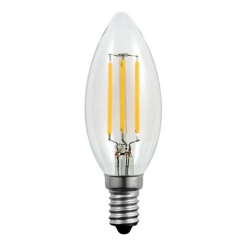 LED Žarnica C37 E14/4W/230V 3000K