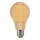 LED Žarnica CLASIC AMBER A60 E27/10W/230V 2200K – Brilagi