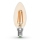 LED Žarnica CLASIC AMBER C35 E14/5W/230V 2200K -  Brilagi