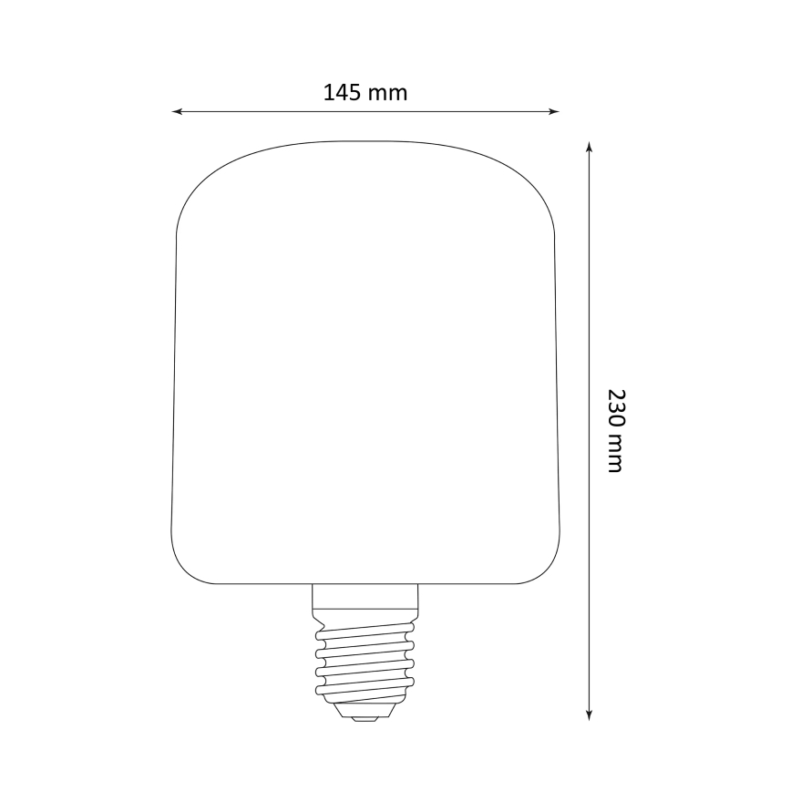 LED Žarnica DECO VINTAGE E27/4W/230V 1800K