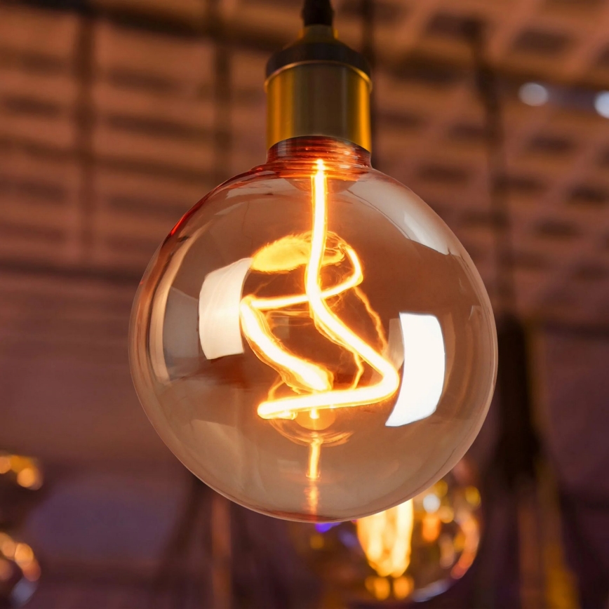 LED Žarnica DECO VINTAGE FILAMENT G125 E27/4W/230V 1800K