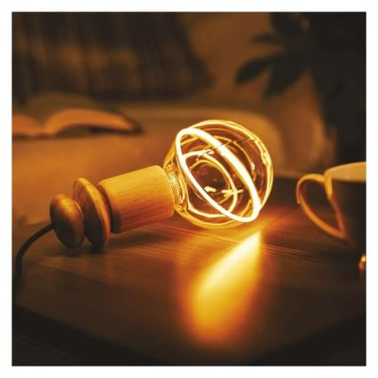 LED žarnica DECO VINTAGE G130OA E27/4W/230V 1800K