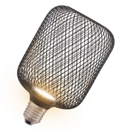 LED Žarnica DECOR FLAT E27/3,5W/230V 2700K črna - Osram