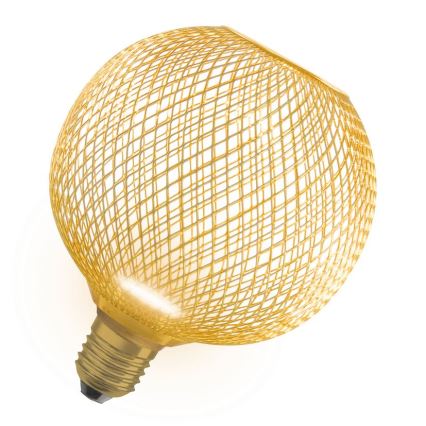 LED Žarnica DECOR FLAT G125 E27/3,5W/230V 2700K zlata - Osram