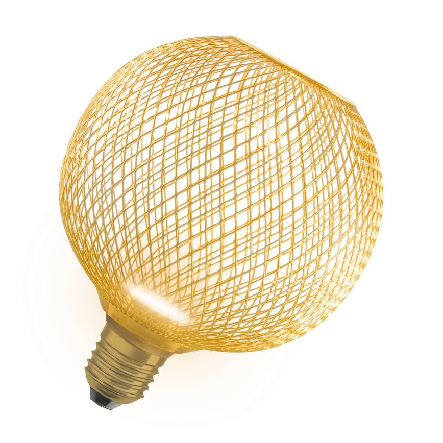 LED Žarnica DECOR FLAT G125 E27/3,5W/230V 2700K zlata - Osram