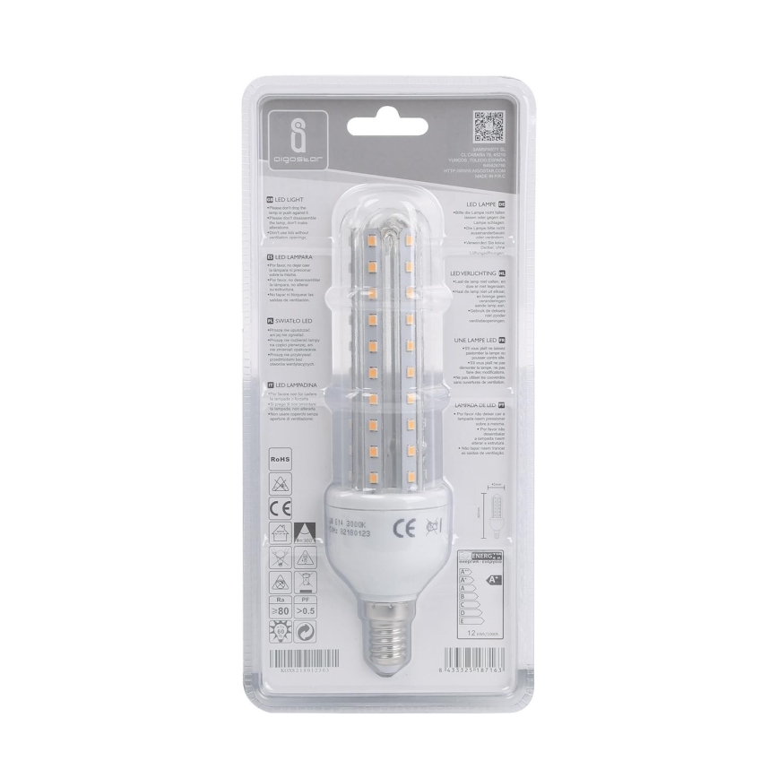 LED Žarnica E14/12W/230V 3000K - Aigostar