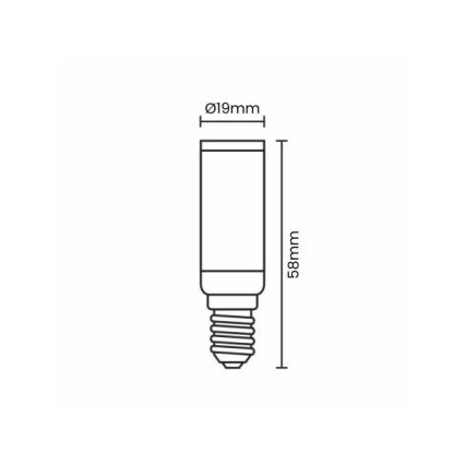 LED Žarnica E14/4,5W/230V 2800K