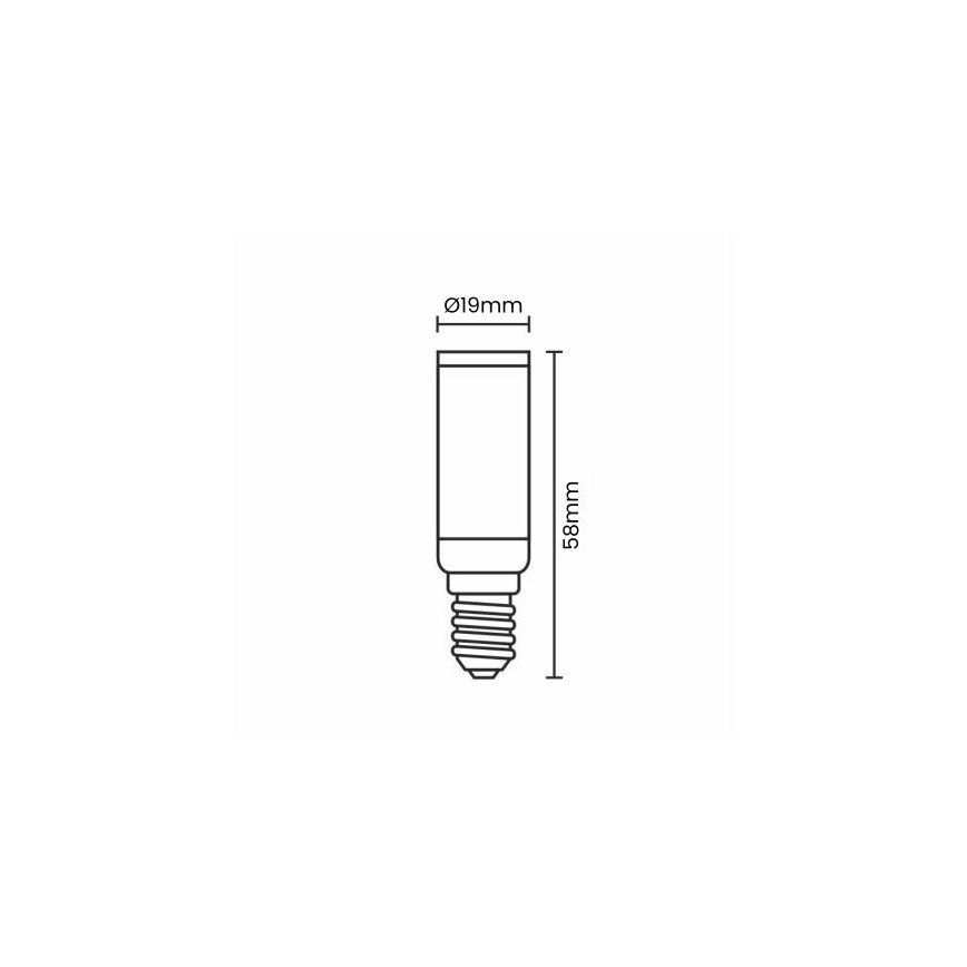 LED Žarnica E14/4,5W/230V 2800K