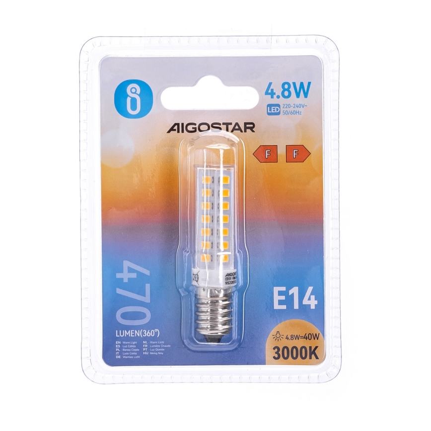 LED Žarnica E14/4,8W/230V 3000K - Aigostar