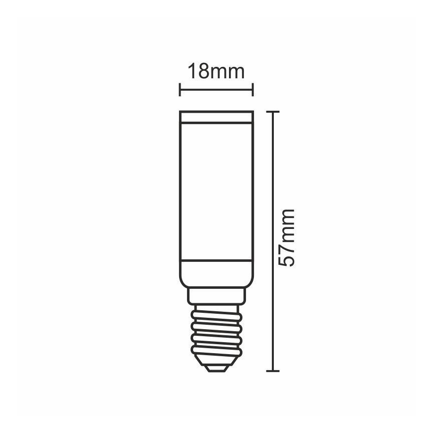 LED Žarnica E14/5W/230V 2800K