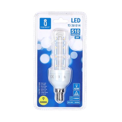 LED Žarnica E14/6W/230V 3000K - Aigostar