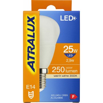 LED žarnica E14/6W/230V 3000K - Attralux
