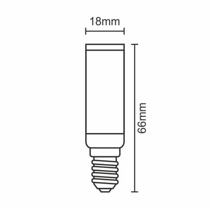 LED Žarnica E14/7W/230V 2700K