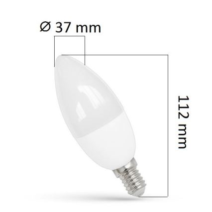 LED Žarnica E14/8W/230V 3000 K