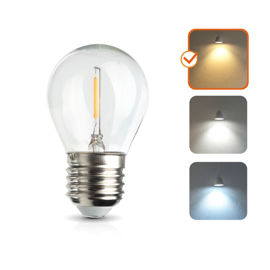 LED žarnica E27/1,3W/230V 2700K