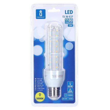 LED Žarnica E27/12W/230V 3000K - Aigostar