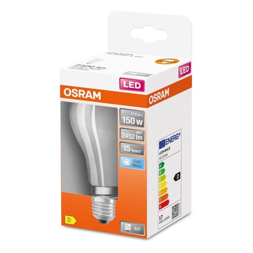 LED Žarnica E27/17W/230V 4000K - Osram