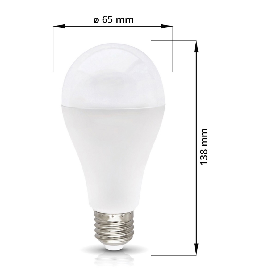 LED Žarnica E27/18W/230V 4000K