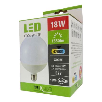 LED Žarnica E27/18W/230V 4200K