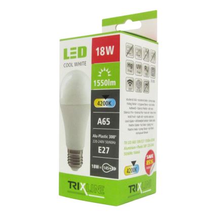 LED Žarnica E27/18W/230V 4200K