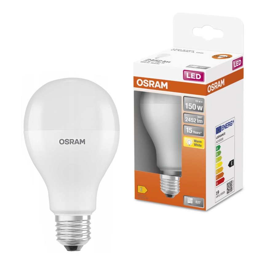 Baltrade.eu - B2B shop - LED bulb OSRAM E27 10W LED VALUE CLASSIC A 75  White Heat 2700K