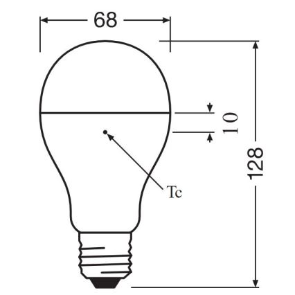 LED Žarnica E27/19W/230V 2700K - Osram