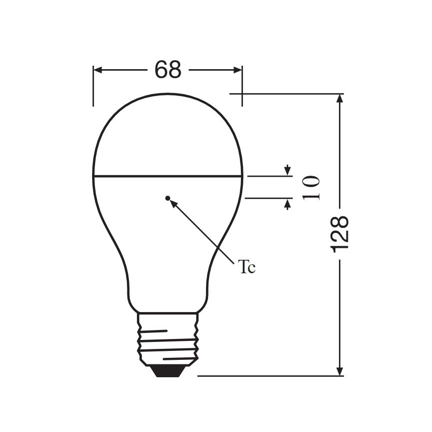 LED Žarnica E27/19W/230V 2700K - Osram