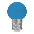 LED žarnica E27/1W/230V 5500-6500K modra