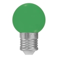 LED žarnica E27/1W/230V 5500-6500K zelena