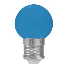 LED žarnica E27/1W/230V modra 5500-6500K